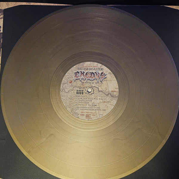 British Disaster! The Battle Of '89 (Live At The Astoria) (GOLD VINYL) | Mint (M) Mint (M)