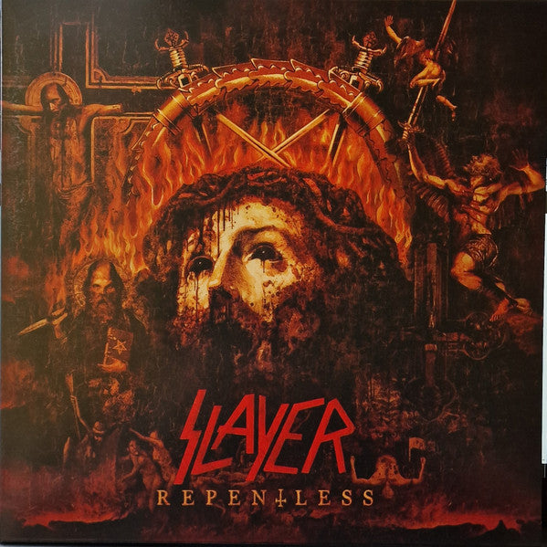 Repentless (TRANSPARENT ORANGE + YELLOW & BLACK SPLATTER) | Mint (M) Mint (M)