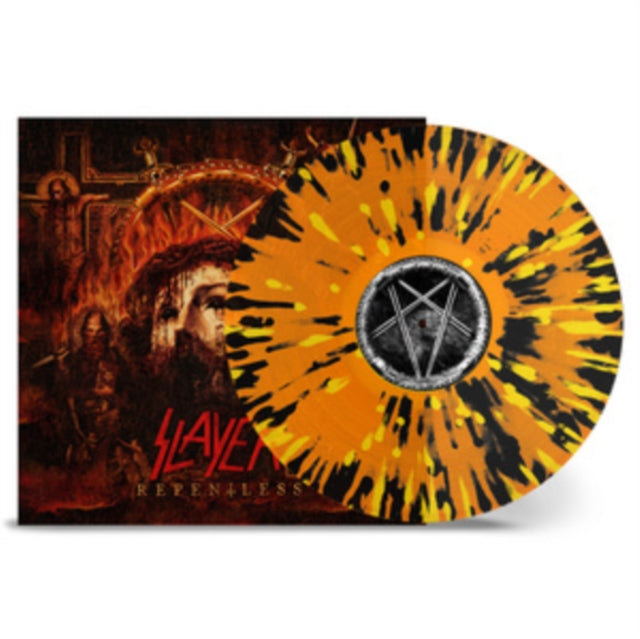 Repentless (TRANSPARENT ORANGE + YELLOW & BLACK SPLATTER) | Mint (M) Mint (M)