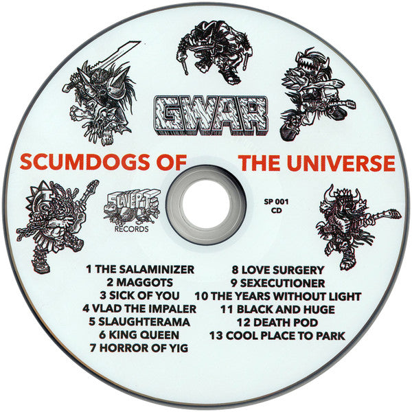 Gwar - Scumdogs Of The Universe (CD) | Mint (M) Mint (M)