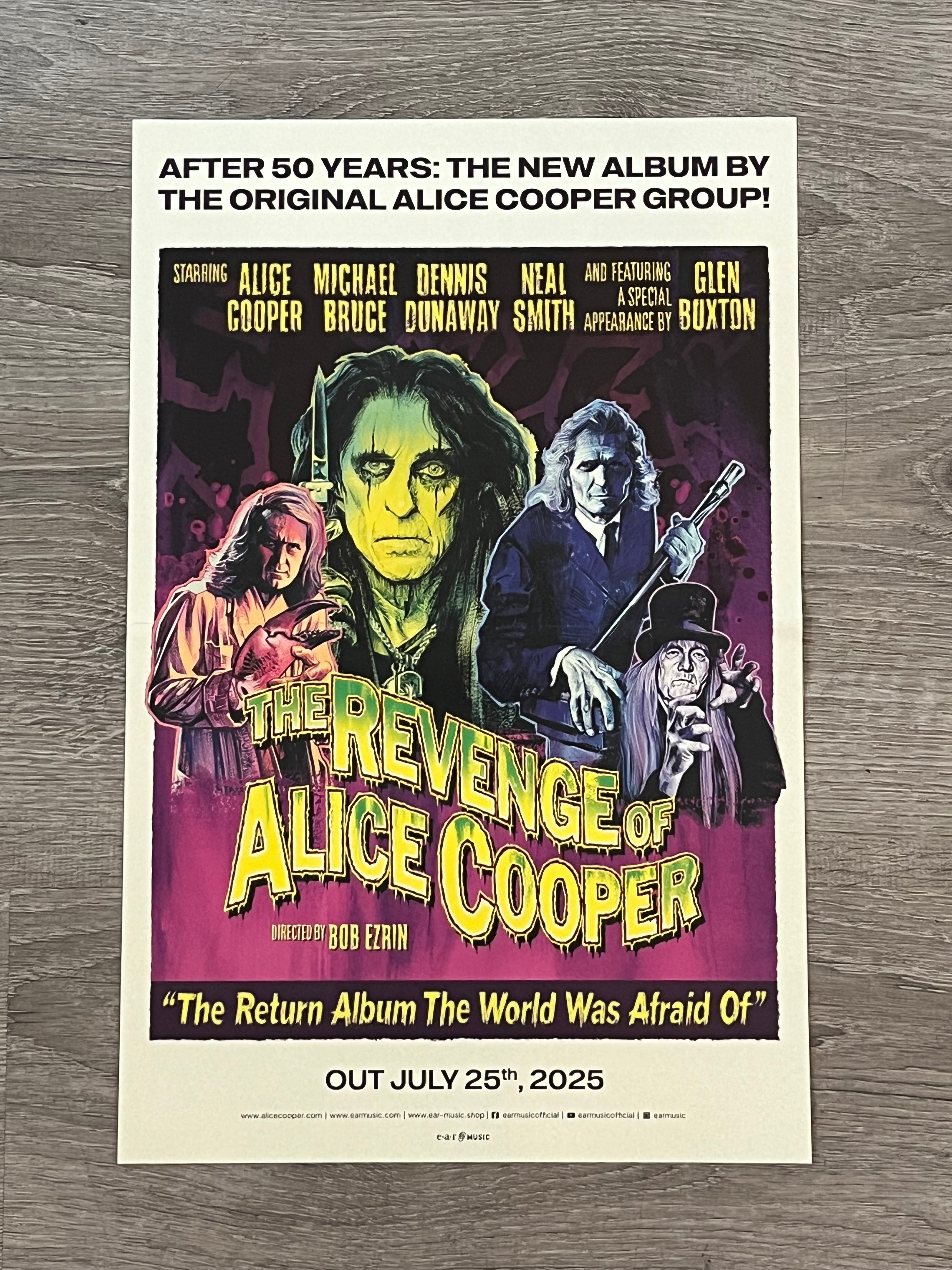 The Revenge Of Alice Cooper (11x17" POSTER) | Mint (M)