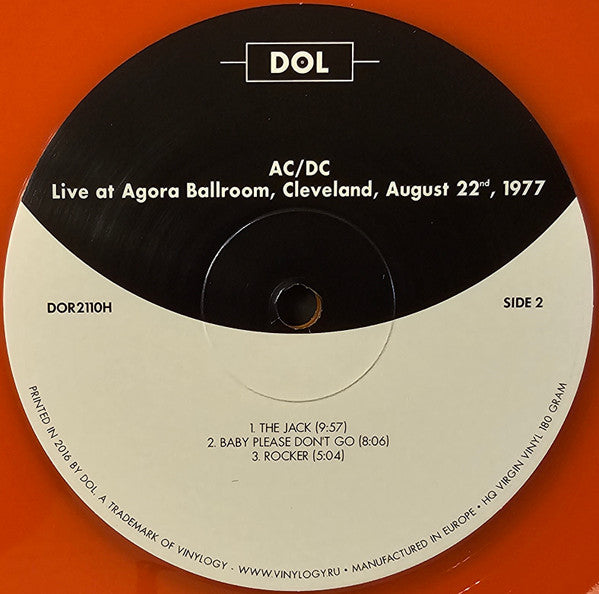 Live At Agora Ballroom, Cleveland, August 22, 1977 | Mint (M) Mint (M)
