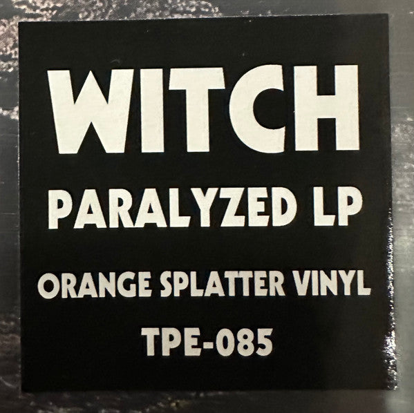 Witch - Paralyzed (ORANGE SPLATTER VINYL) | Mint (M) Mint (M)