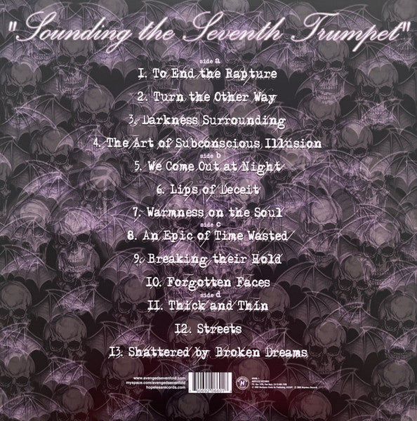 Sounding The Seventh Trumpet *TOP SEAM SPLITS* (PURPLE VINYL) | Mint (M) Excellent (EX)