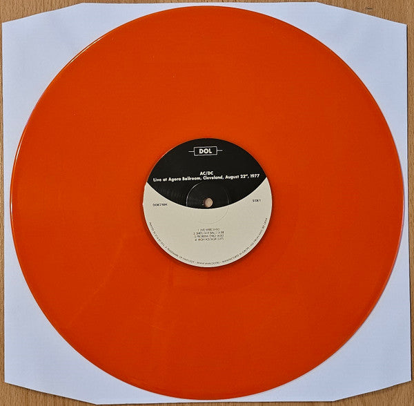 Live At Agora Ballroom, Cleveland, August 22, 1977 | Mint (M) Mint (M)