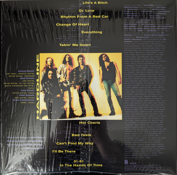 Hardline (3) - Double Eclipse (RED VINYL) | Mint (M) Mint (M)