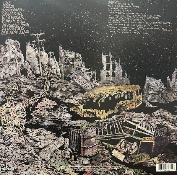 Witch - Paralyzed (ORANGE SPLATTER VINYL) | Mint (M) Mint (M)
