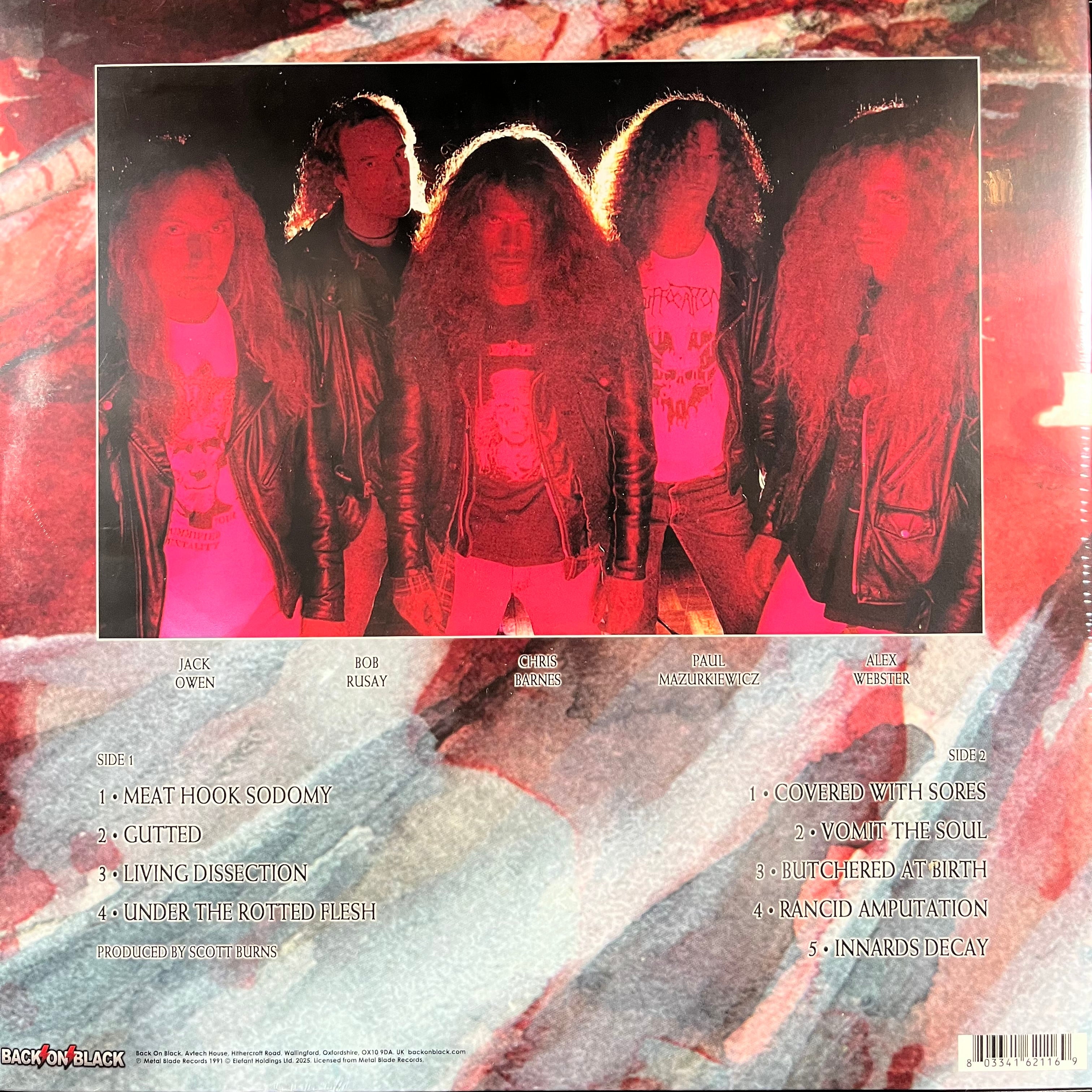 BUTCHERED AT BIRTH (WHITE W/ RED SPLATTER VINYL) | Mint (M) Mint (M)