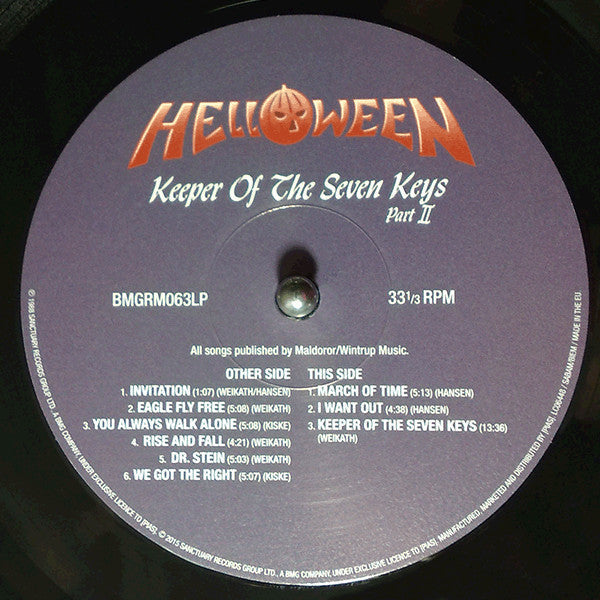 Keeper Of The Seven Keys (Part II)(VINYL) | Mint (M) Mint (M)