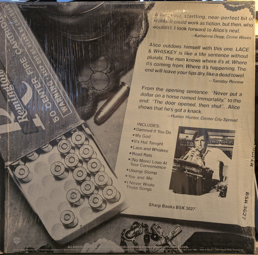Alice Cooper (2) - Lace And Whiskey (VINYL) | Excellent+ (EX+) Near Mint (NM)