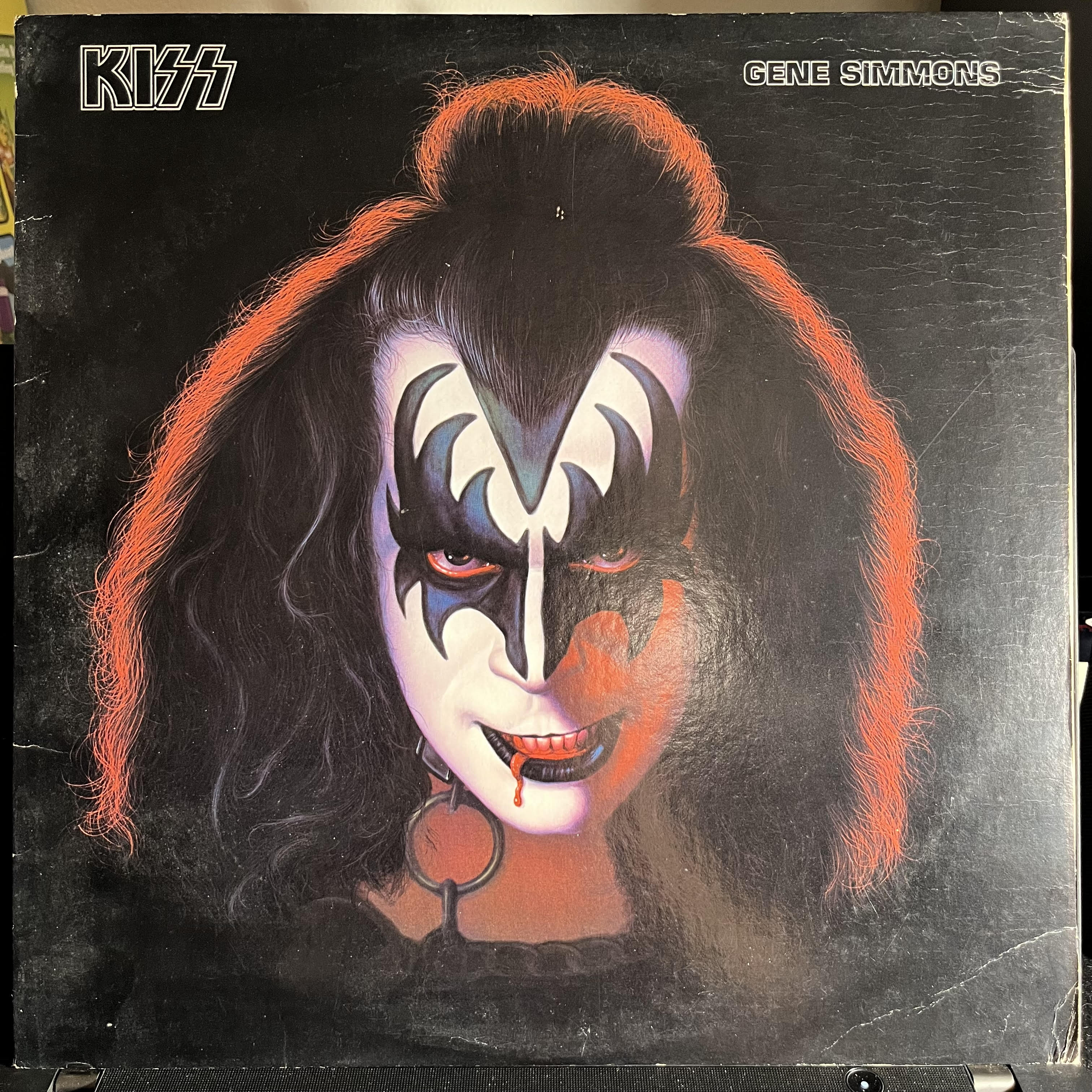 Kiss - Gene Simmons *GOLDISC/POSTER* | Excellent (EX) Very Good Plus (VG+)