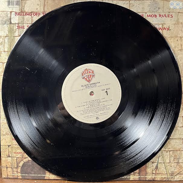Black Sabbath - Mob Rules (VINYL) | Excellent (EX)