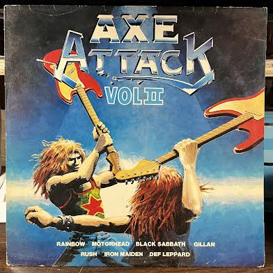 Various - Axe Attack Vol II (VINYL) | Excellent (EX) Very Good Plus (VG+)
