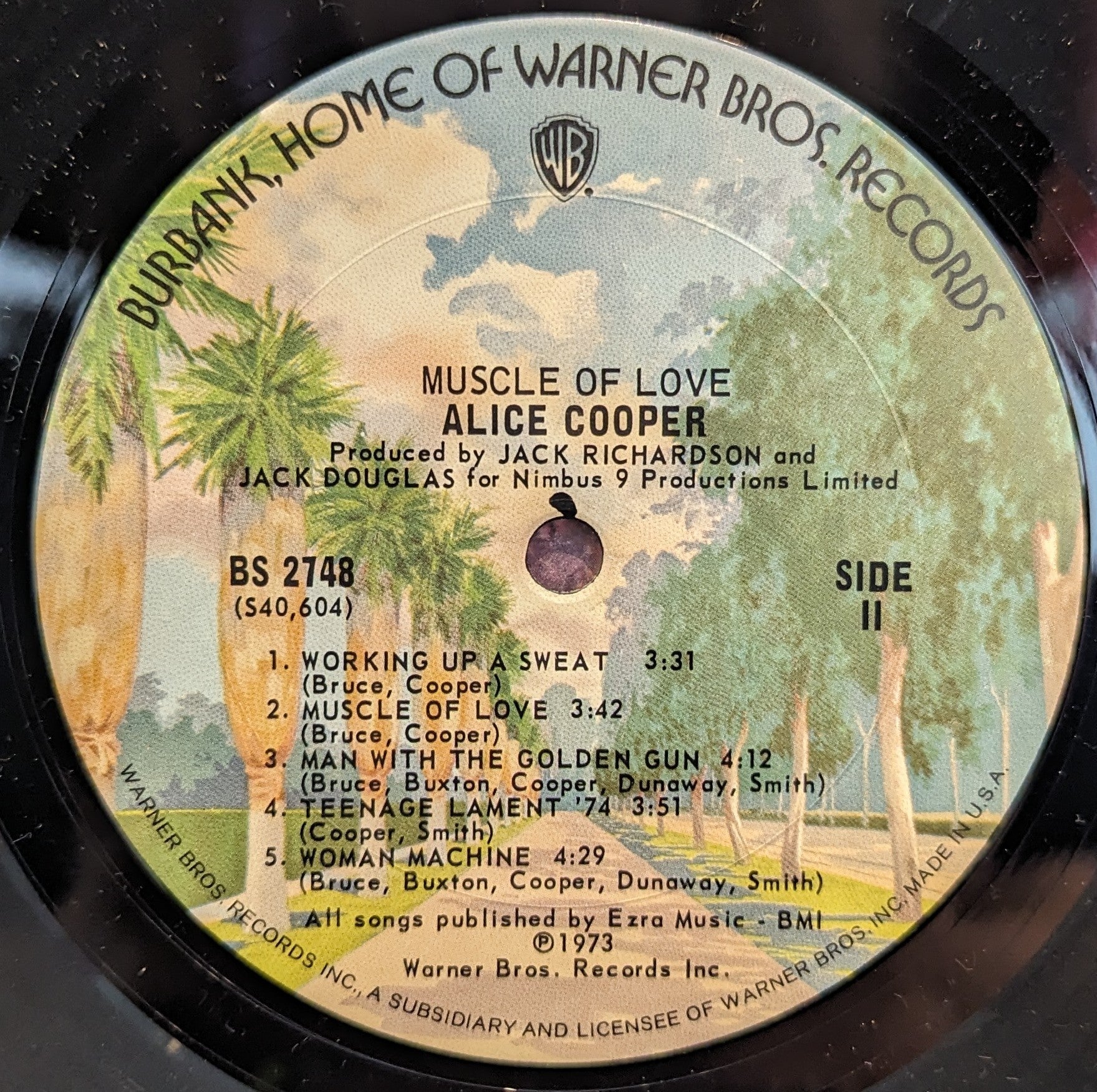 Alice Cooper - Muscle Of Love *PITMAN* | Excellent (EX) Excellent (EX)