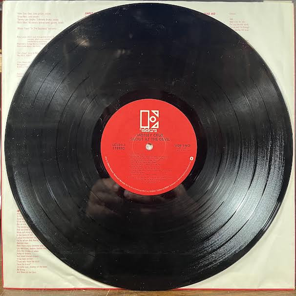 Mötley Crüe - Shout At The Devil (VINYL) | Excellent (EX) Very Good (VG)