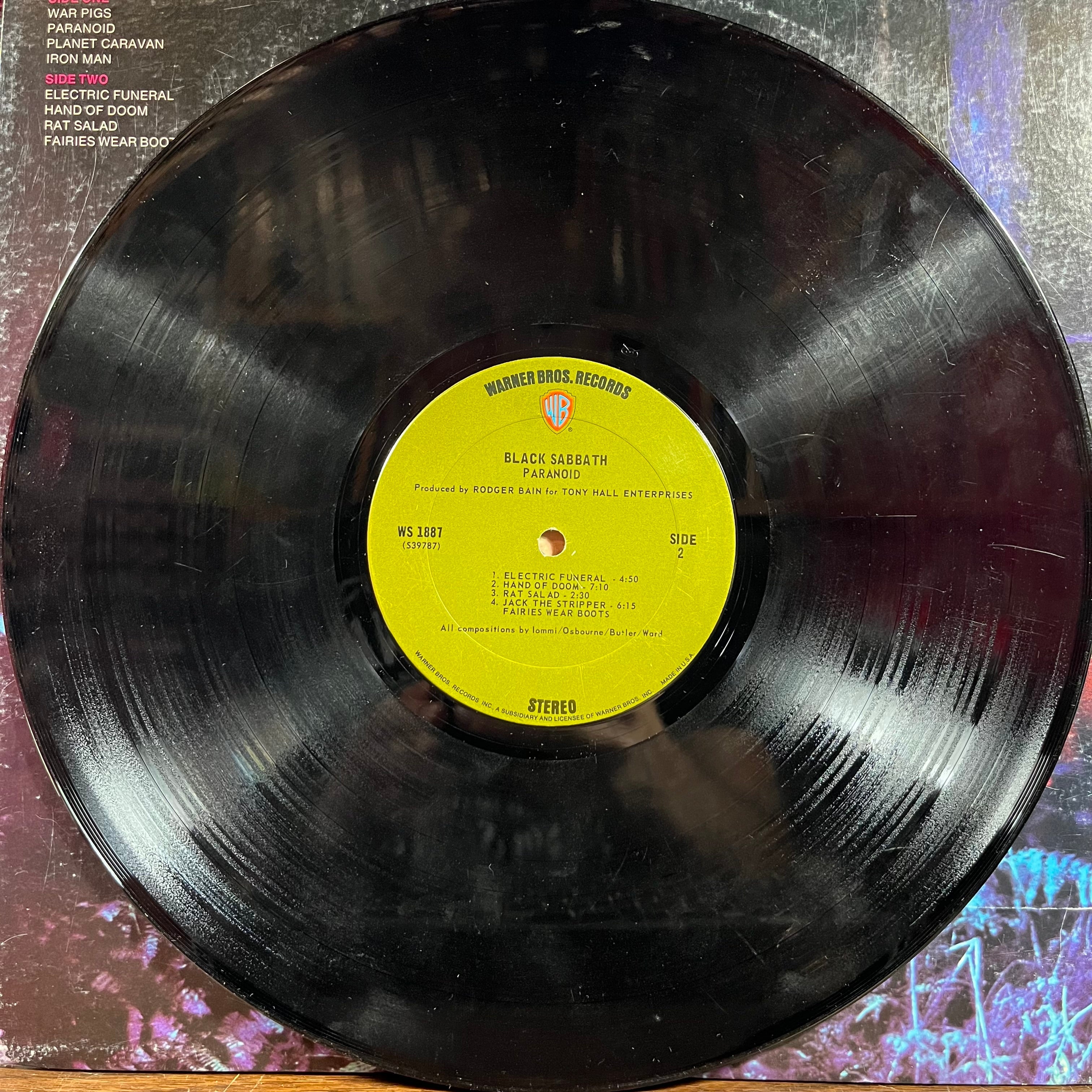 Black Sabbath - Paranoid (VINYL) | Good (G) Very Good (VG)