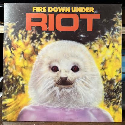 Riot (4) - Fire Down Under (VINYL) | Near Mint- (NM-) Excellent+ (EX+)