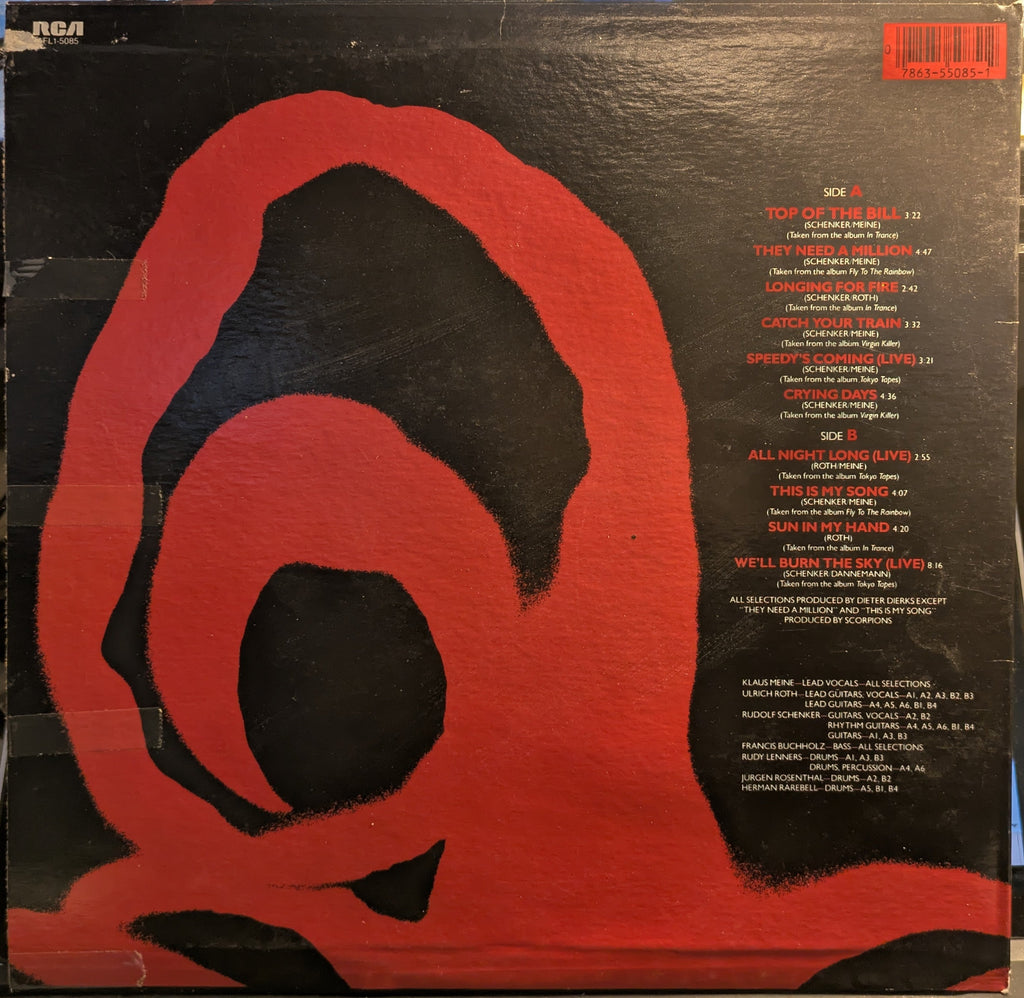 Scorpions - Best Of Scorpions Vol. 2 (VINYL) | Near Mint (NM) Excellent (EX)