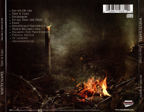 Whitechapel (2) - This Is Exile | Near Mint (NM) Near Mint (NM)