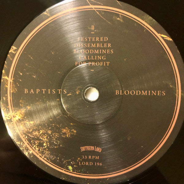 Baptists - Bloodmines (VINYL) | Near Mint (NM or M-) Mint (M)