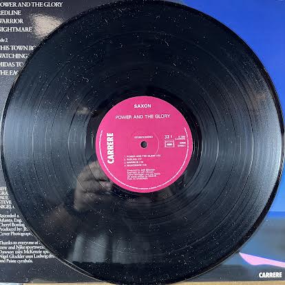 Saxon - Power & The Glory (VINYL) | Near Mint (NM or M-)