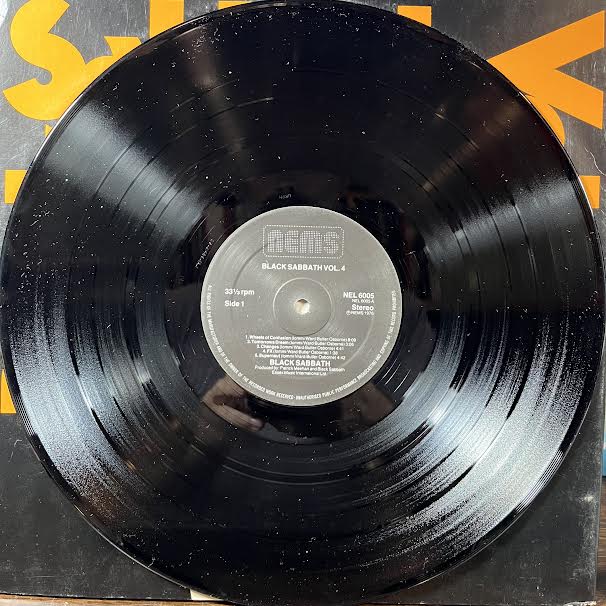 Black Sabbath - Black Sabbath Vol 4 (VINYL) | Near Mint (NM or M-) Excellent (EX)