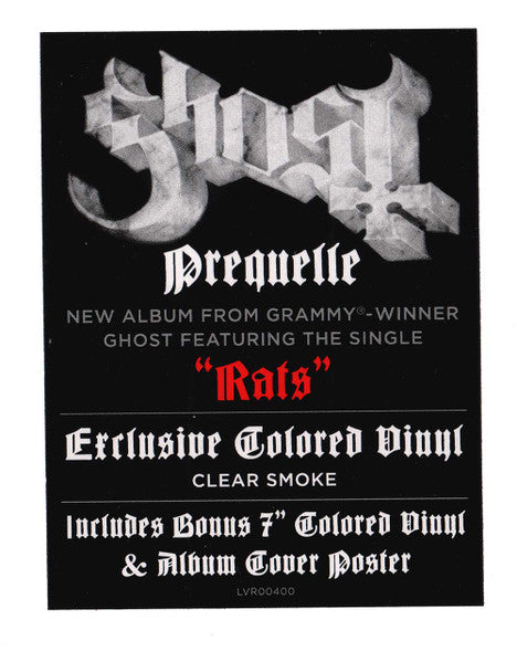 Ghost (32) - Prequelle (COLOR VINYL) | Near Mint (NM or M-)