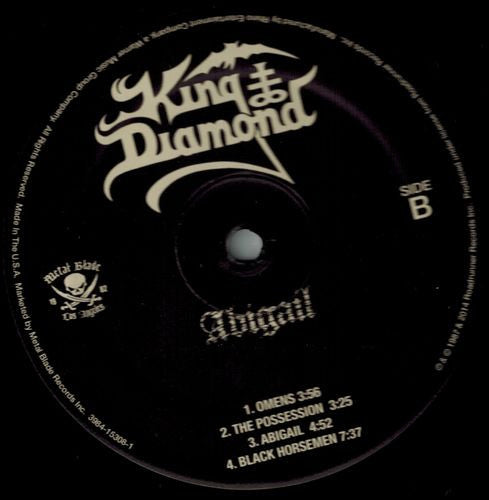 King Diamond - Abigail | Near Mint (NM) Near Mint (NM)