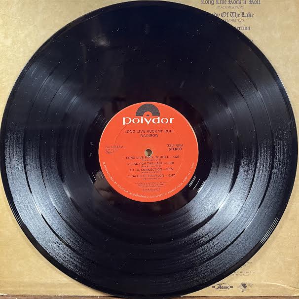 Rainbow - Long Live Rock 'N' Roll (VINYL) | Near Mint (NM or M-) Excellent (EX)
