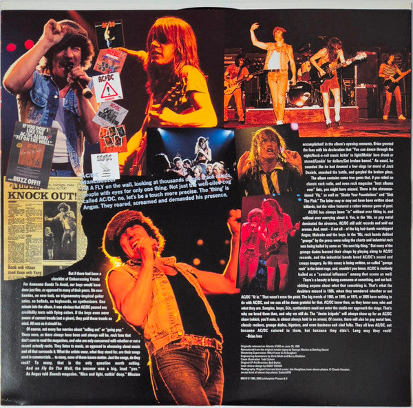 AC/DC - Fly On The Wall (VINYL) | Near Mint (NM or M-)