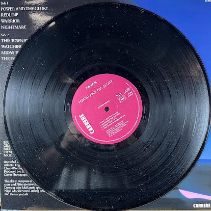 Saxon - Power & The Glory (VINYL) | Near Mint (NM or M-)