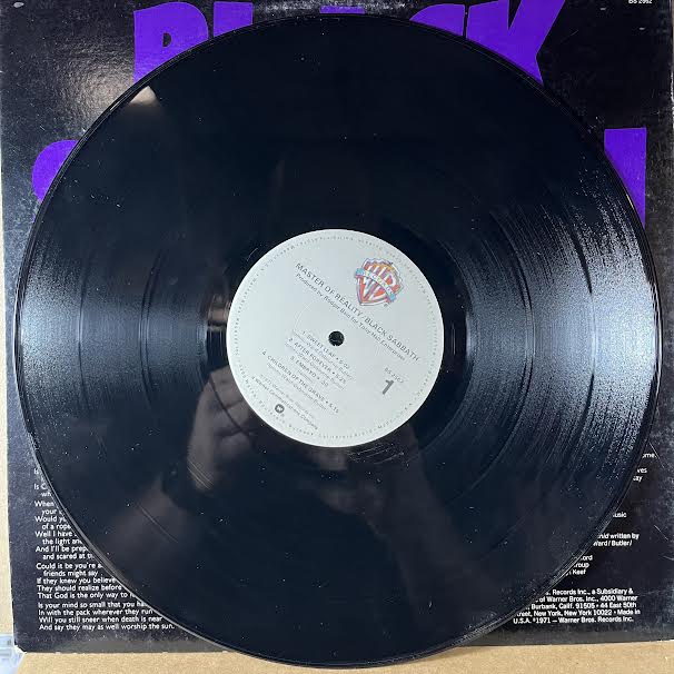 Black Sabbath - Master Of Reality (VINYL) | Near Mint (NM or M-) Excellent (EX)