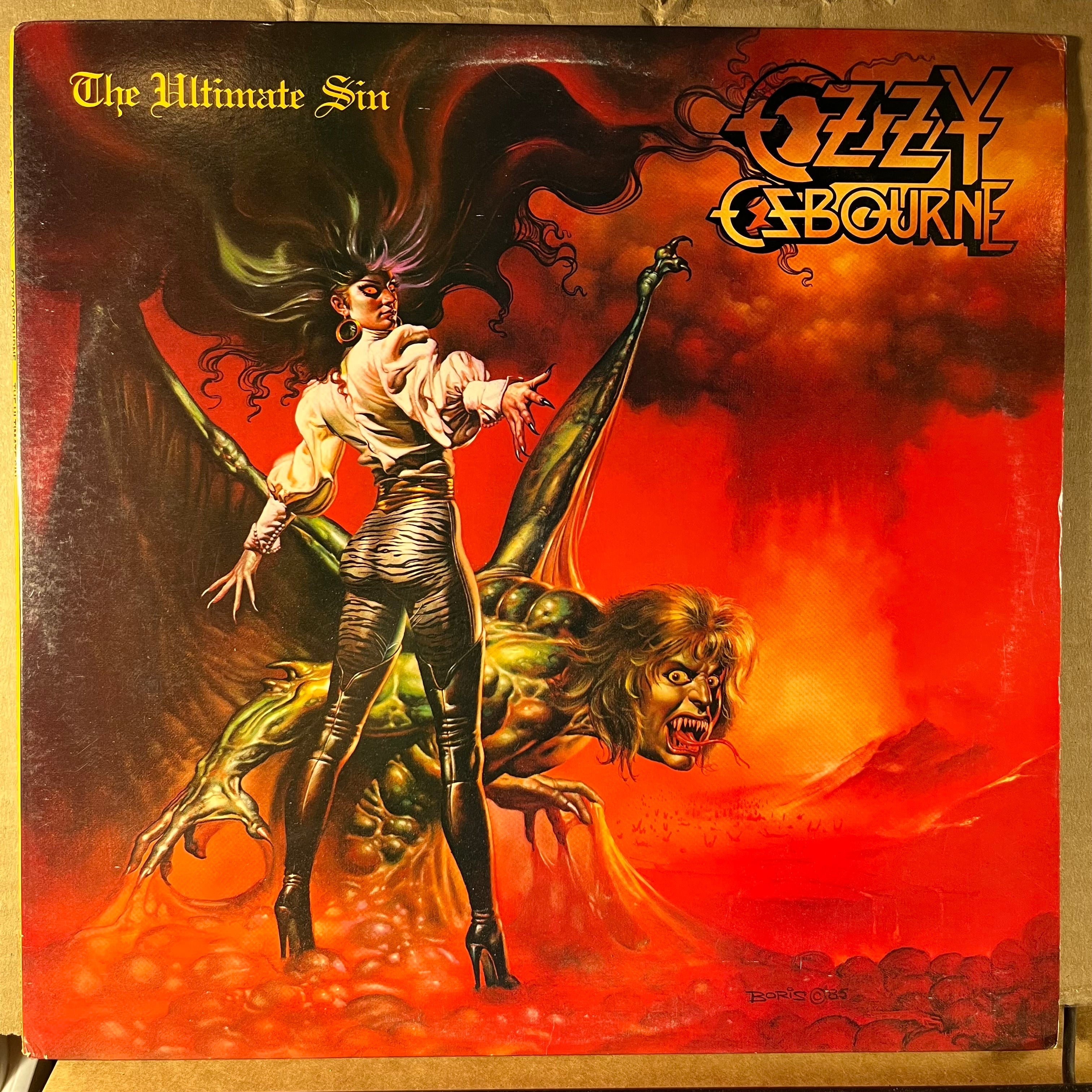Ozzy Osbourne - The Ultimate Sin (VINYL) | Near Mint (NM or M-) Excellent+ (EX+)
