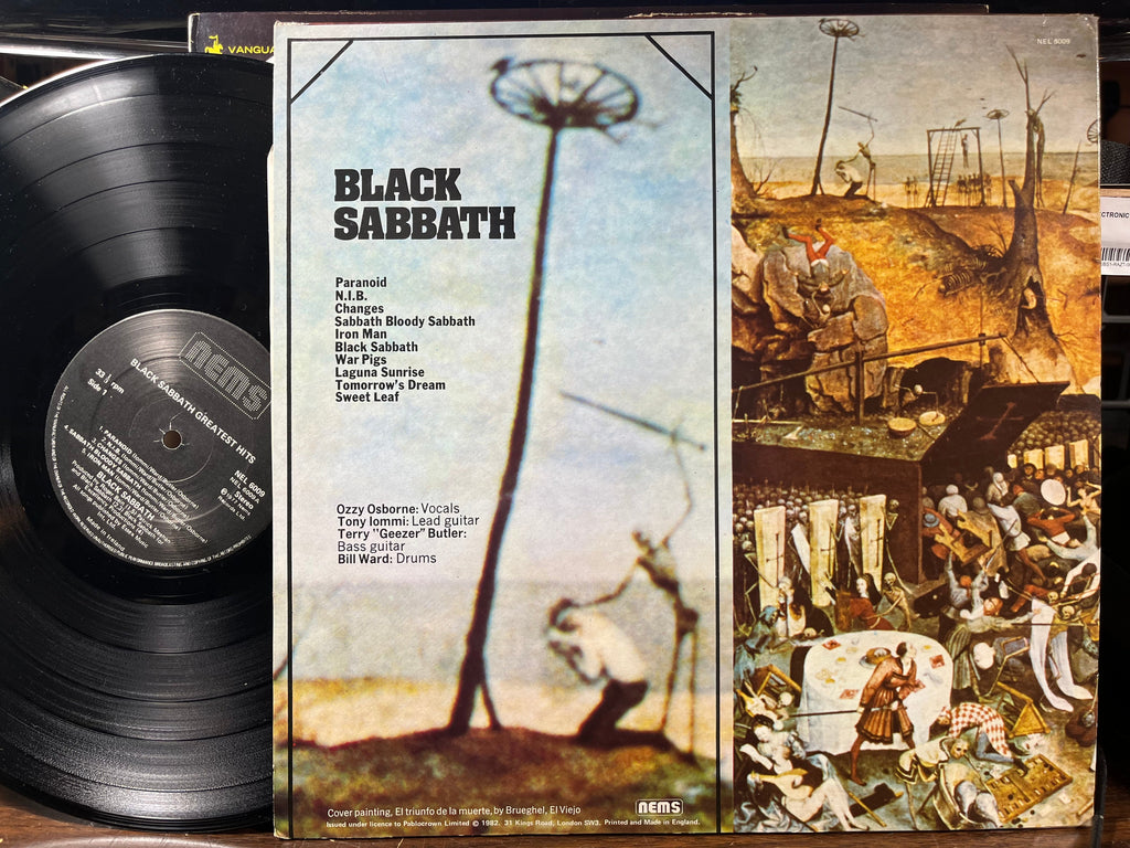 Black Sabbath - Greatest Hits (VINYL) | Near Mint (NM) Very Good Plus Plus (VG++)