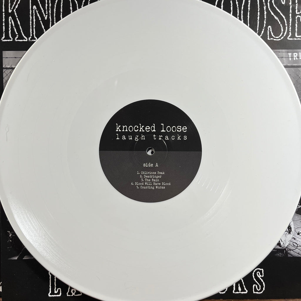 Knocked Loose - Laugh Tracks (SIGNED WHITE VINYL) | Near Mint (NM or M-)