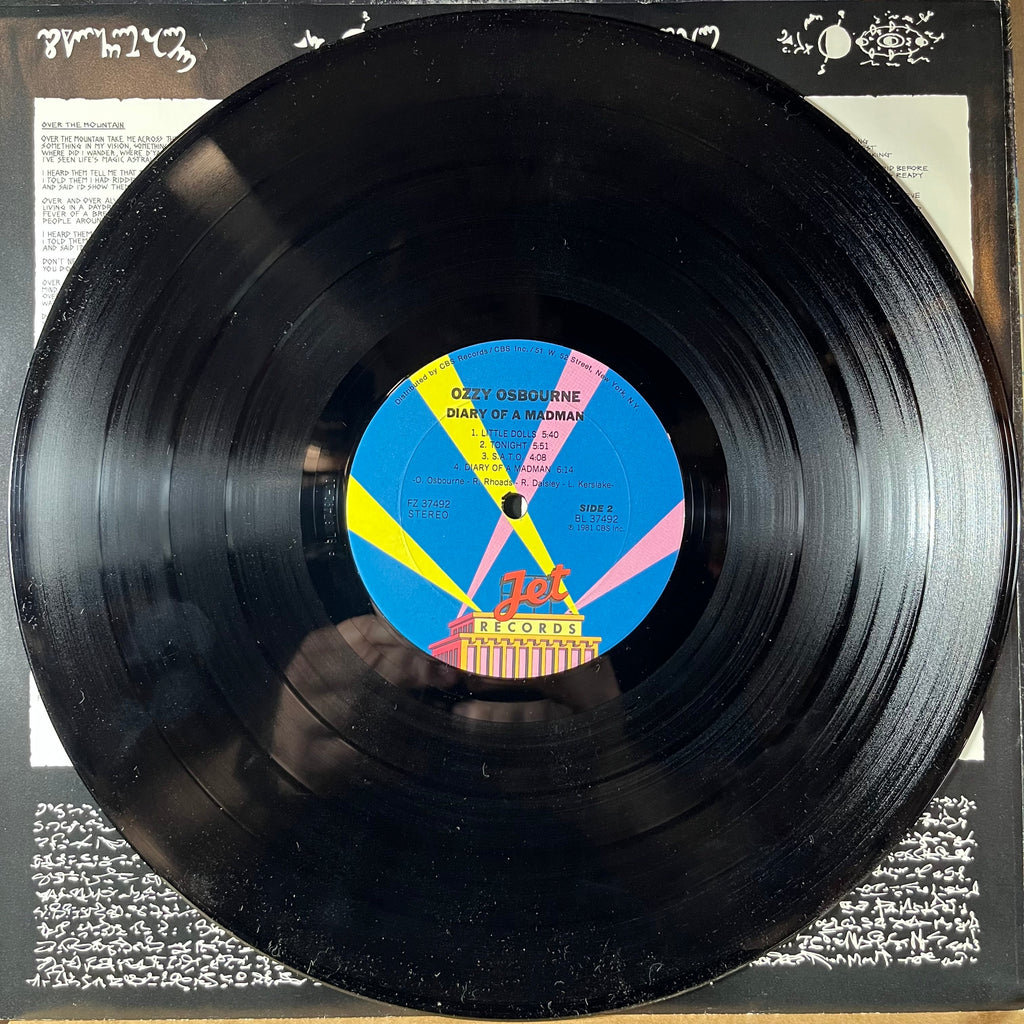 Diary Of A Madman (VINYL) | Near Mint (NM or M-) Very Good Plus (VG+)