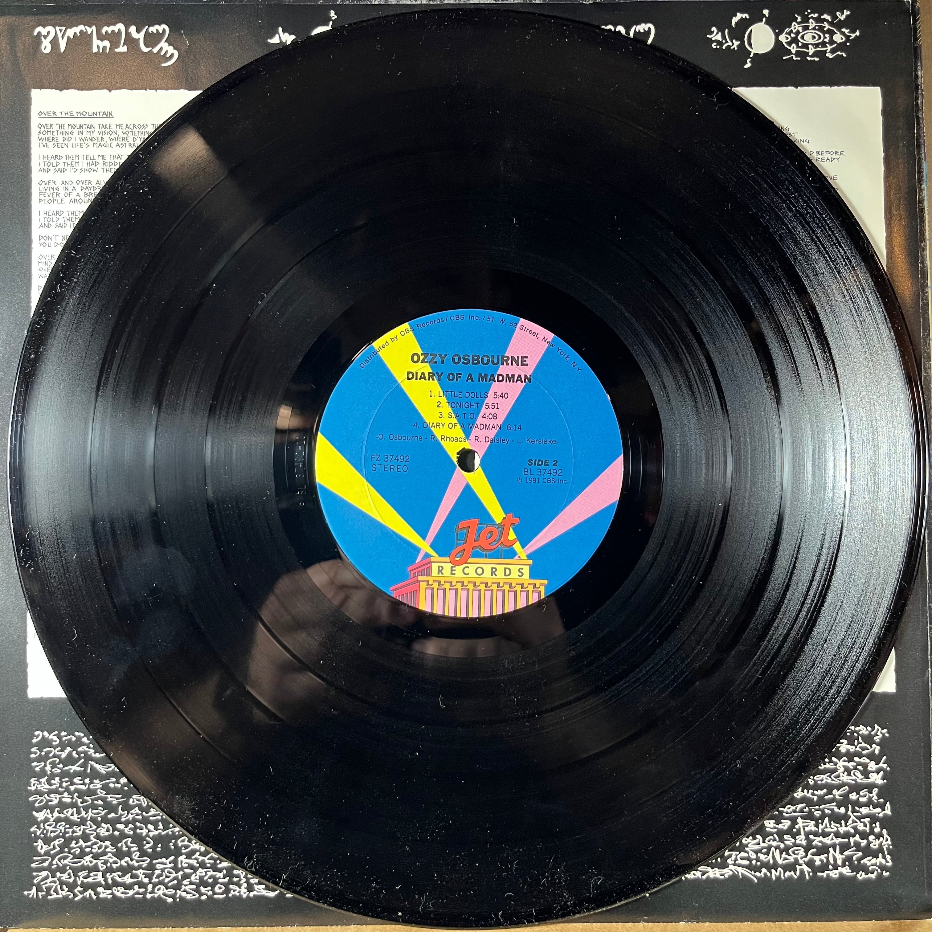 Diary Of A Madman (VINYL) | Near Mint (NM or M-) Very Good Plus (VG+)