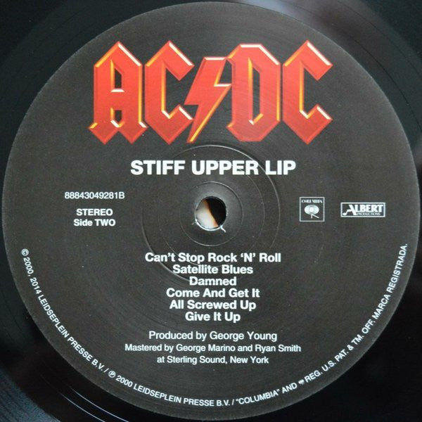 AC/DC - Stiff Upper Lip (VINYL) | Near Mint (NM or M-)