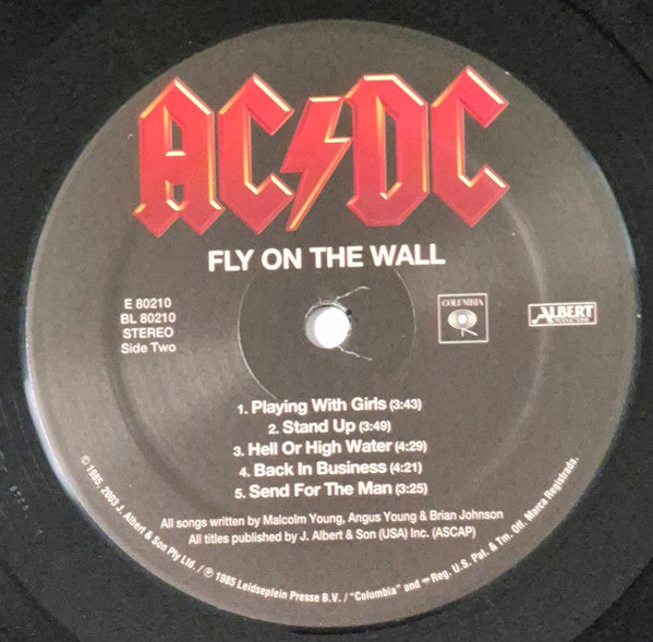 AC/DC - Fly On The Wall (VINYL) | Near Mint (NM or M-)