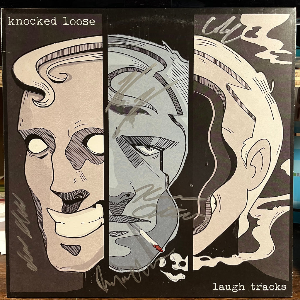 Knocked Loose - Laugh Tracks (SIGNED WHITE VINYL) | Near Mint (NM or M-)