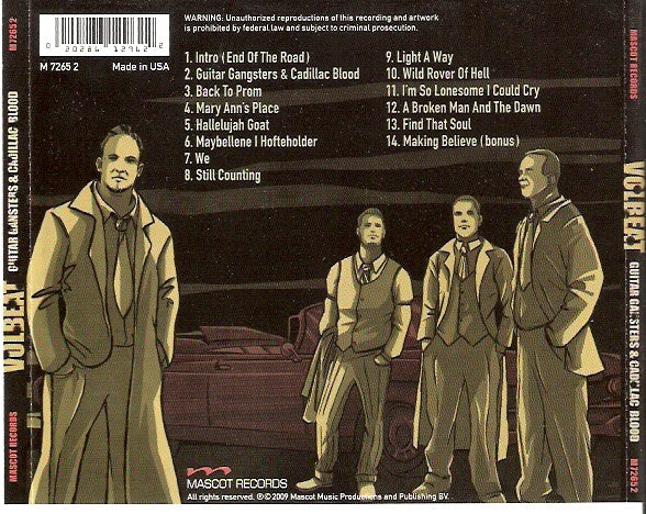 Volbeat - Guitar Gangsters & Cadillac Blood (CD) | Near Mint (NM) Near Mint- (NM-)