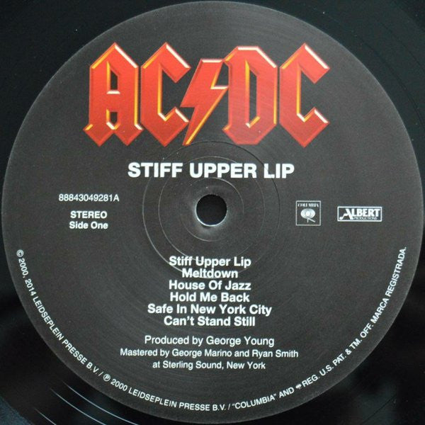AC/DC - Stiff Upper Lip (VINYL) | Near Mint (NM or M-)