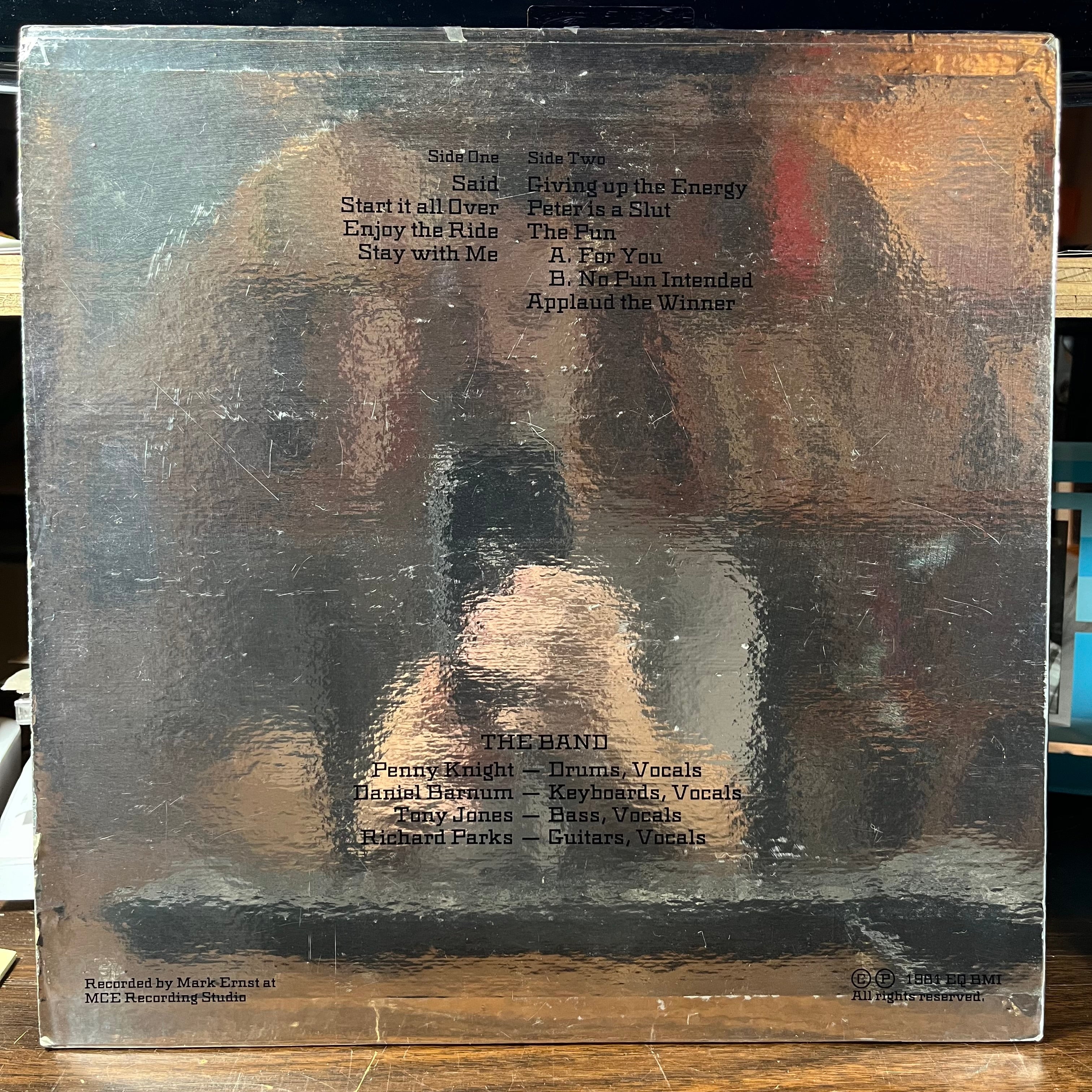 Giving Up The Energy (VINYL) | Near Mint (NM) Excellent (EX)