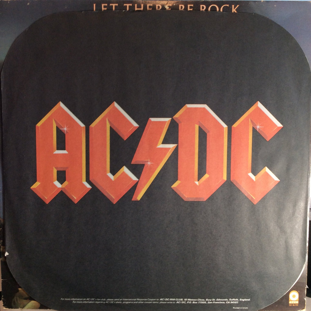 AC/DC - Let There Be Rock (VINYL) | Very Good Plus (VG+)