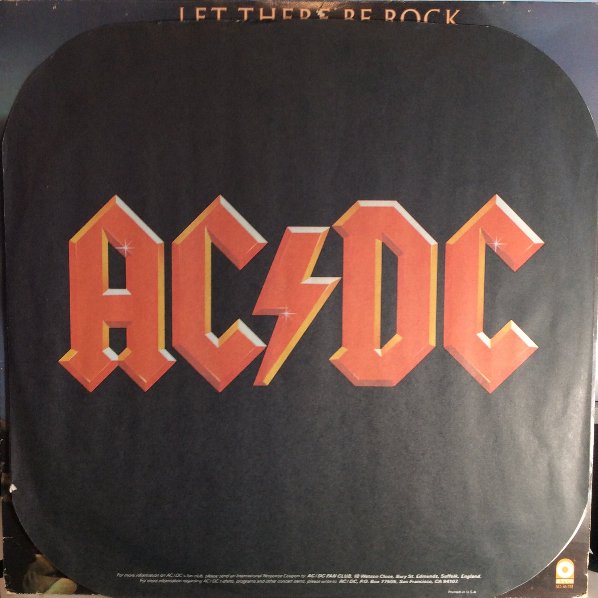 AC/DC - Let There Be Rock (VINYL) | Very Good Plus (VG+)