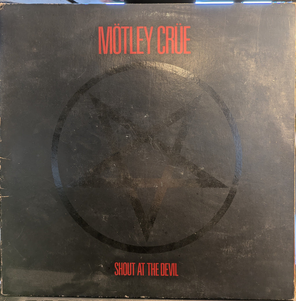 Mötley Crüe - Shout At The Devil (VINYL) | Very Good Plus (VG+) Very Good (VG)