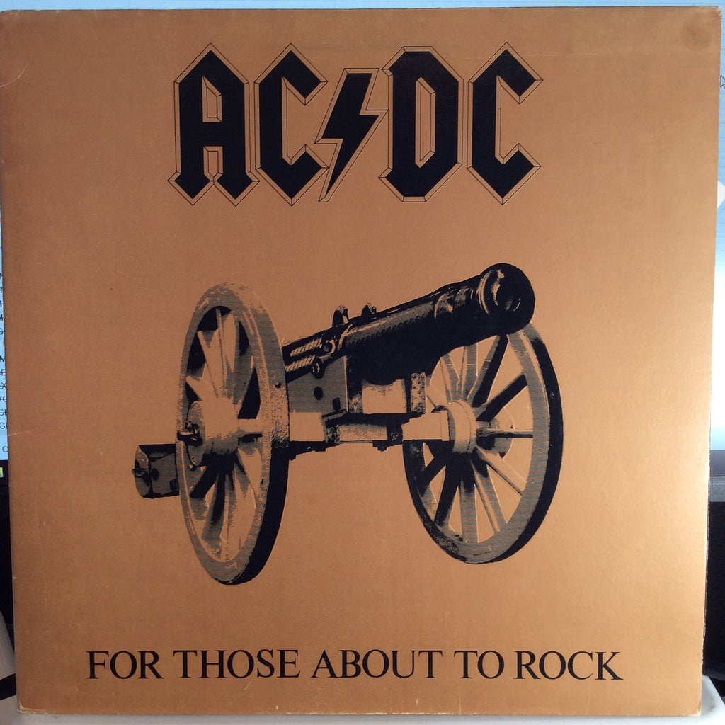 AC/DC - For Those About To Rock (We Salute You) (VINYL) | Very Good Plus (VG+) Excellent (EX)