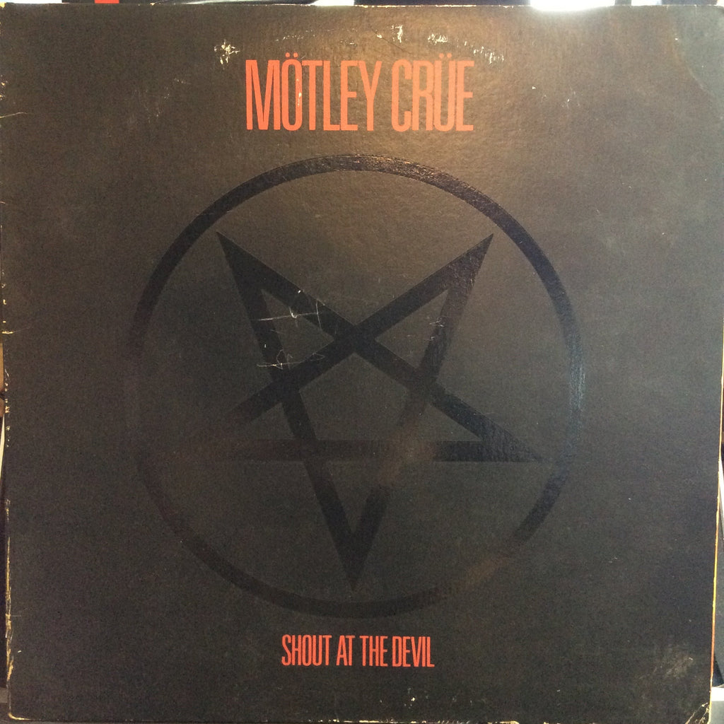 Mötley Crüe - Shout At The Devil (VINYL) | Very Good Plus (VG+) Very Good Plus (VG+)