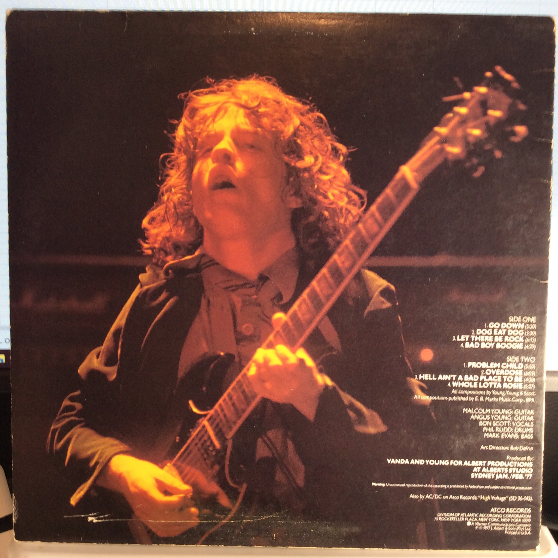 AC/DC - Let There Be Rock (VINYL) | Very Good Plus (VG+)