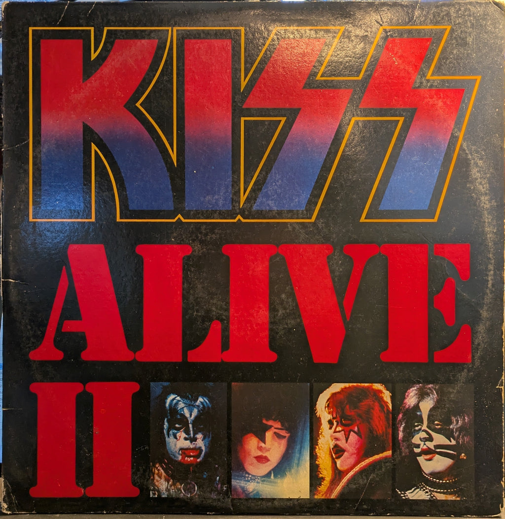 Kiss - Alive II (2xVINYL) | Very Good Plus (VG+) Very Good (VG)